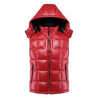 Men Move Feeling Fashion, Cultivate Ones Morality Couples PU Leather Vest