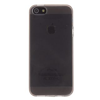 High Definition Transparent TPU Soft Case for iPhone 5/5S (Optional Colors)