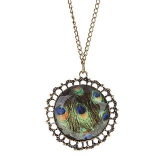 The Peacock Feather Necklace