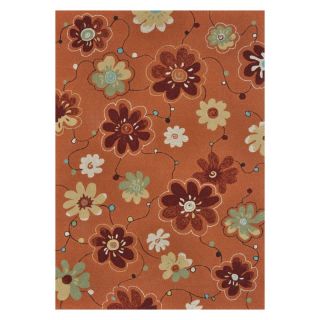 Loloi Sunshine Floral SS 04 Indoor/Outdoor Area Rug   Spice Multicolor   SUNSSS 