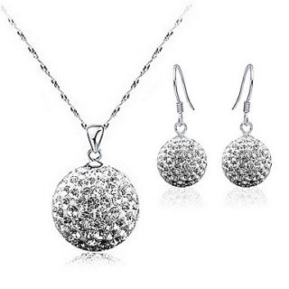 HoneyBaby Diamond Star Earrings Necklace Sets