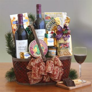 Napa Valley Delights Wine Gift Basket Multicolor   71010