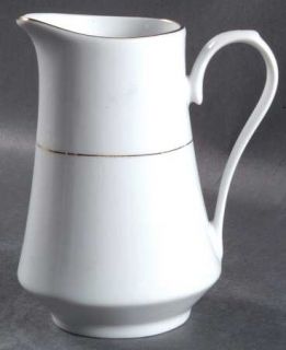 Fairfield Classic Gold (Coupe, Gold Trim & Rings) Creamer, Fine China Dinnerware