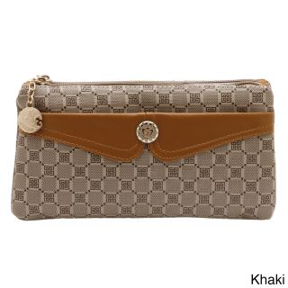 J. Furmani Patterned Zip around Wristlet