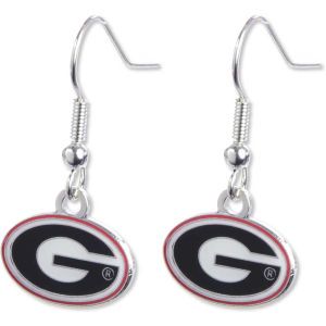 Georgia Bulldogs AMINCO INC. Logo Earrings