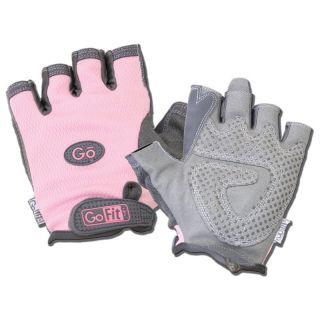 GoFit Womens Pearl Tac Weightlighting Gloves Pink   GF PTACP MED, Medium