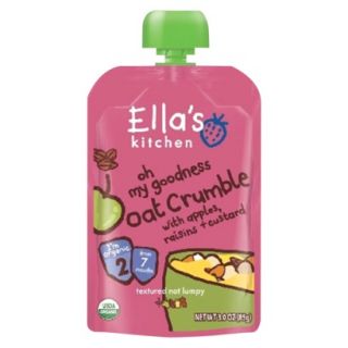 Ellas Kitchen Organic Baby Food Pouch   Oat Crumble 3 oz (7 Pack)