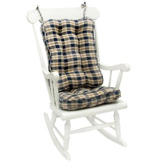 Greendale Home Fashions Standard Rocking Chair Cushion Set   Cotton Applegate