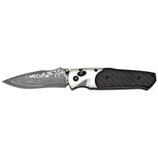 Sog Arcitech Carbon Fiber Damascus Knife A03 p (BlackBlade materials VG 10, steelHandle materials Carbon fiberBlade length 3.5 inchesHandle length 5.4 InchesWeight 0.28 poundDimensions 8 inches x 2.8 inches x 1 inchBefore purchasing this product, pl