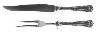 Wallace Dauphine (Sterling, 1916, No Monograms) Small Stainless Blade 2 Piece St