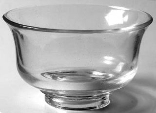 Indiana Glass Heritage   Clear Individual Salad Bowl   Clear, Flared Bowls,No Tr