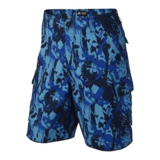 Nike SB Hawthorne Lizard Camo Cargo Mens Shorts   Vivid Blue