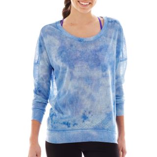 Energie Tie Dyed Sweatshirt, Blue, Womens