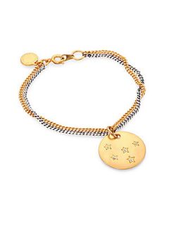 Marc by Marc Jacobs Starlight Two Tone Pendant Bracelet   Gold