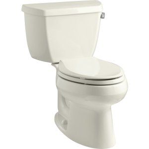 Kohler K 3575 RA 96 WELLWORTH Classic 1.28 gpf Elongated Toilet with Class Five