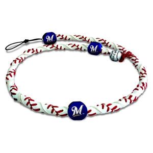 Milwaukee Brewers Game Wear Frozen Rope Necklace