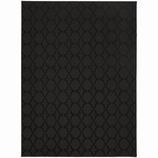 Naples Black Area Rug (5 X 7)