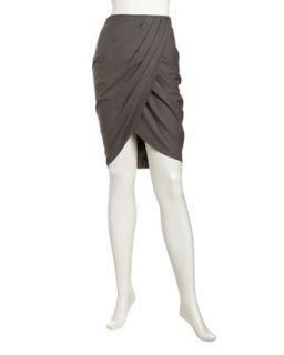 Contemporary Wrap Front Skirt