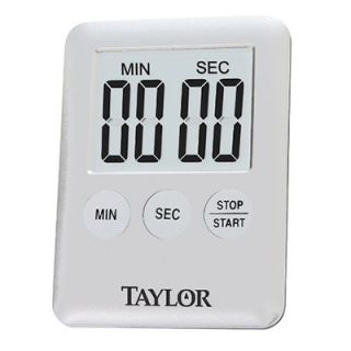 Taylor Mini Digital Timer   99 min 59 sec Countdown, Magnet, LED Readout