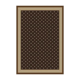 Concord Jewel Athens Rug   Brown   54280, 5.25 ft. Round