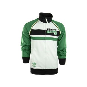 Boston Celtics adidas NBA Retro Stripe Track Jacket