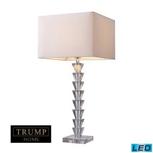 Dimond Lighting DMD D1482 LED Fifth Avenue Trump Home Table Lamp with Pure White