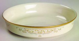 Lenox China Meadow Song Coupe Soup Bowl, Fine China Dinnerware   White Flowers,