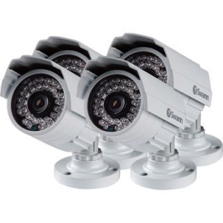 Swann Communications 4 Pk. of Pro 642 Compact Outdoor Security Cameras, Model#