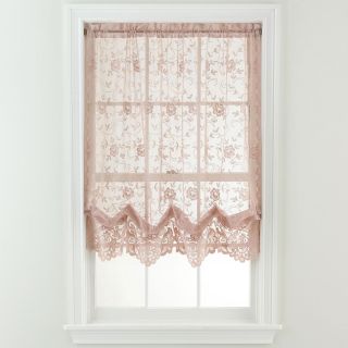 JCP Home Collection jcp home Shari Lace Rod Pocket Balloon Shade, Dusty Mauve