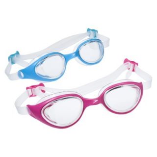 Speedo Scuba Junior 2 Pack Goggles   Purple & Ocean