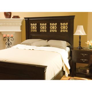 Florence Queen Bed (QueenDimensions 66 inches high x 67 inches wide x 86 inches longAssembly required.Mattress, box springs and bedding (comforter, sheets, pillows, etc.) are NOT includedNote Each piece of furniture ships via White Glove Delivery. Two p