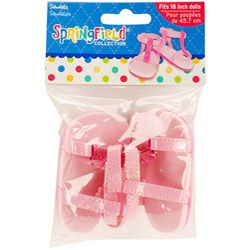 Springfield Collection Pink Strappy Sandals