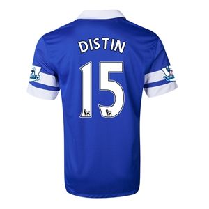 Nike Everton 13/14 DISTIN Home Soccer Jersey