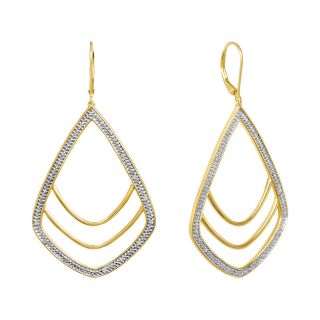 Diamond Addiction 1/10 CT. T.W. Diamond Geometric Dangle Earrings, Womens