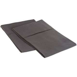 Microfiber Wrinkle resistant Solid Plain Weave Pillowcases (set Of 2)