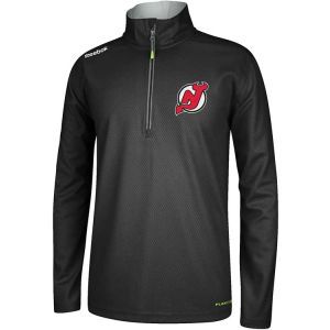 New Jersey Devils NHL Center Ice Baselayer 1/4 Zip Jacket