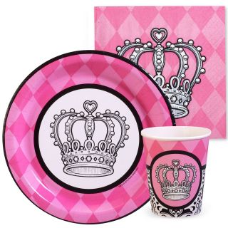 Elegant Princess Damask Playtime Snack Pack