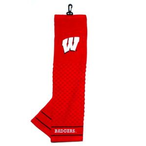 Wisconsin Badgers Team Golf Trifold Golf Towel