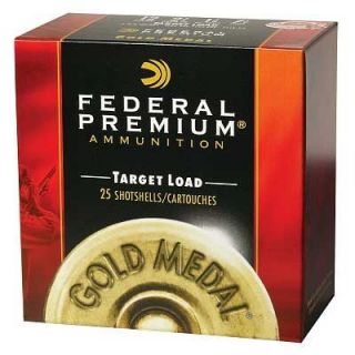 Federal Gold Medal Handicap   Federal Shells 7 1/2 Gm Handicap Paper 12ga 2 3/4    1 1/8 O