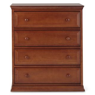 Rockland Austin 4 Drawer Chest   Cocoa