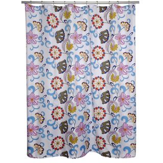 Bohemia Floral Shower Curtain