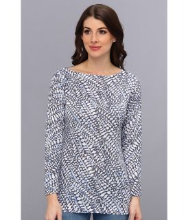 Nally & Millie Tunic Top Womens Long Sleeve Pullover (Multi)