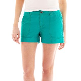 A.N.A Cuffed Cargo Shorts, Emerald Coast, Womens