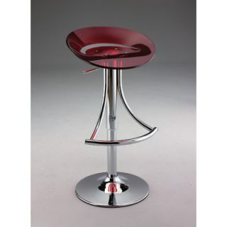 Creative Images International Swivel Barstool with Gas Lift S6060 red