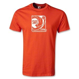 FIFA Confederations Cup 2013 Emblem T Shirt (Orange)