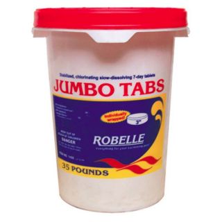 Robelle 3 in. Jumbo Chlorine Tabs Multicolor   1404