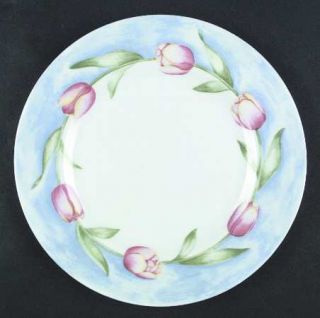 Coventry (PTS) Spring Tulip Dinner Plate, Fine China Dinnerware   Red&Yellow Tul