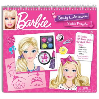 Barbie Beauty and Accessories Sketch Portfolio, Girls