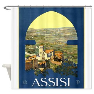  Assisi Italy Shower Curtain  Use code FREECART at Checkout