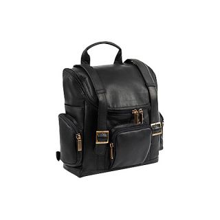 Portofino Laptop Backpack   Regular   Black